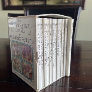 The Peter Rabbit Library By Beatrix Potter Box Set Volumes 1- 12 1989 Hardcover